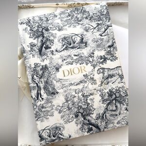 Large Dior Notebook with box and ribbons